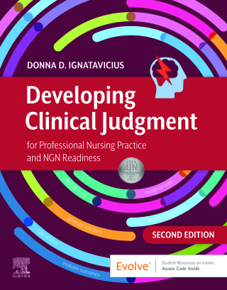 Cover image: Developing Clinical Judgment for Professional Nursing Practice and NGN Readiness 2nd edition 9780323935388