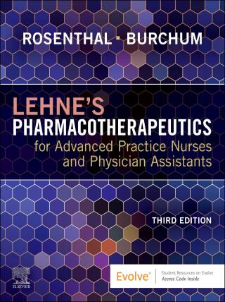 Cover image: Lehne's Pharmacotherapeutics for Advanced Practice Nurses and Physician Assistants 3rd edition 9780323936064