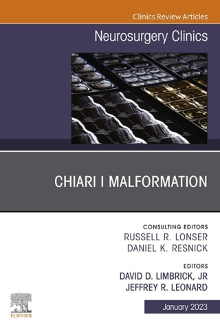 Cover image: Chiari I Malformation, An Issue of Neurosurgery Clinics of North America 1st edition 9780323938556