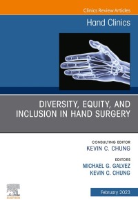 Imagen de portada: Diversity, Equity and Inclusion in Hand Surgery, An Issue of Hand Clinics 1st edition 9780323938730