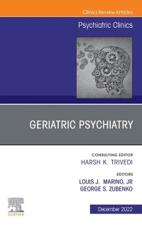 Omslagafbeelding: Geriatric Psychiatry, An Issue of Psychiatric Clinics of North America 1st edition 9780323939638