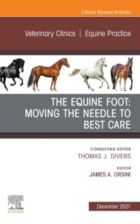 Cover image: The Equine Foot: Moving the Needle to Best Care, An Issue of Veterinary Clinics of North America: Equine Practice 9780323960816