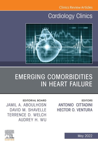 Cover image: Emerging Comorbidities in Heart Failure, An Issue of Cardiology Clinics 9780323961615