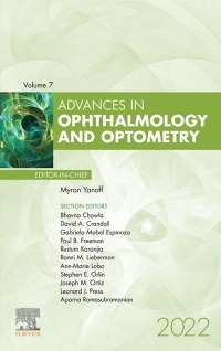 Imagen de portada: Advances in Ophthalmology and Optometry, 2022 1st edition 9780323961875