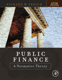 Cover image: Public Finance 4th edition 9780128228647