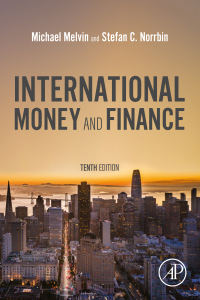Cover image: International Money and Finance 10th edition 9780323906210