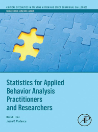 Cover image: Statistics for Applied Behavior Analysis Practitioners and Researchers 1st edition 9780323998857
