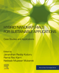 Imagen de portada: Hybrid Nanomaterials for Sustainable Applications 1st edition 9780323983716