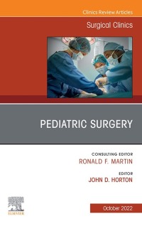 Cover image: Pediatric Surgery, An Issue of Surgical Clinics 1st edition 9780323986519