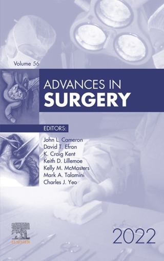 Imagen de portada: Advances in Surgery, 2022 1st edition 9780323987394