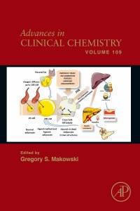 Cover image: Advances in Clinical Chemistry 9780323988513