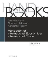Cover image: Handbook of International Economics 9780323988896