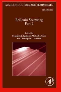 Cover image: Brillouin Scattering Part 2 1st edition 9780323989312