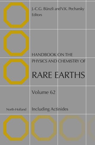 Cover image: Handbook on the Physics and Chemistry of Rare Earths 1st edition 9780323989398