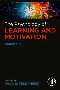 Cover image: The Psychology of Learning and Motivation 9780323990981