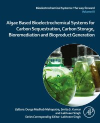 Omslagafbeelding: Algae Based Bioelectrochemical Systems for Carbon Sequestration, Carbon Storage, Bioremediation and Bioproduct Generation 1st edition 9780323910231