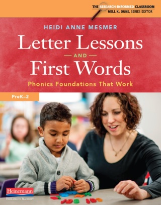 Cover image: Letter Lessons and First Words 1st edition 9780325105444