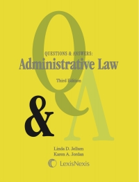 Cover image: Questions & Answers: Administrative Law 3rd edition 9781630447892