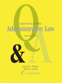 Cover image: Questions & Answers: Administrative Law 2nd edition 9781422477106