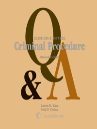 Cover image: Questions and Answers: Criminal Procedure 2nd edition 9781422417447