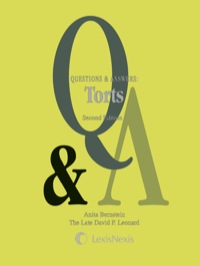 Cover image: Questions & Answers: Torts 2nd edition 9781422476567