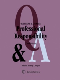 Cover image: Questions & Answers: Professional Responsibility 3rd edition 9781422498606
