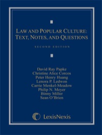 Cover image: Law and Popular Culture: Text, Notes, and Questions 2nd edition 9780769847535
