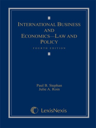 Cover image: International Business and Economics: Law and Policy 4th edition 9781422478929