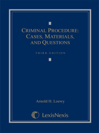 Cover image: Criminal Procedure: Cases, Materials, and Questions 3rd edition 9781422470367