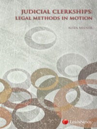 Cover image: Judicial Clerkships: Legal Methods in Motion 9781422477564