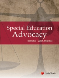 Cover image: Special Education Advocacy 9781422479582