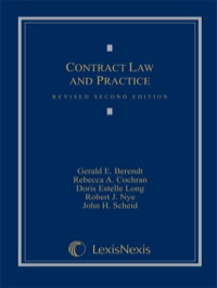 Cover image: Contract Law and Practice 2nd edition 9781422429631