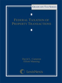 Cover image: Federal Taxation of Property Transactions 9781422470367