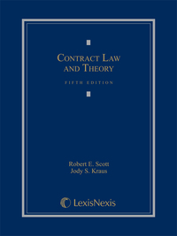 Cover image: Contract Law and Theory 5th edition 9780769848945