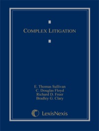 Cover image: Complex Litigation 9781422411469