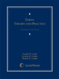 Cover image: Torts: Theory and Practice 4th edition 9781630430115