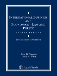 Cover image: International Business and Economics: Documentary Supplement 4th edition 9781422479889