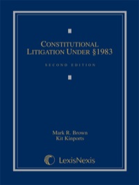 Cover image: Constitutional Litigation Under Section 1983 2nd edition 9781422425459