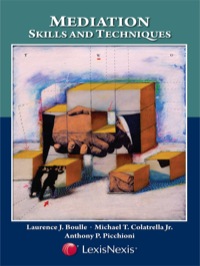 Cover image: Mediation: Skills and Techniques 9781422406670