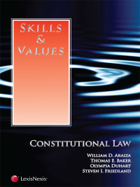 Cover image: Skills & Values: Constitutional Law 1st edition 9781422474518