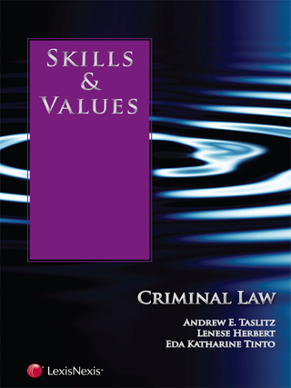 Cover image: Skills & Values: Criminal Law 9781422484753