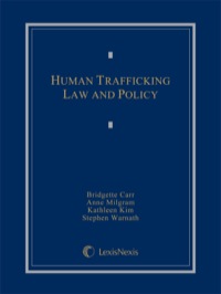 Cover image: Human Trafficking Law and Policy 9781422489031