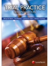 Cover image: Trial Practice 2nd edition 9780769855332