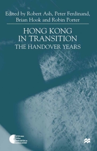 Omslagafbeelding: Hong Kong in Transition 1st edition 9781349415731