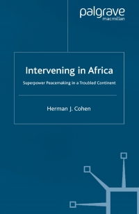 Omslagafbeelding: Intervening in Africa 9780333779293