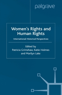 Imagen de portada: Women's Rights and Human Rights 9780333801956