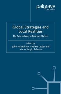 Titelbild: Global Strategies and Local Realities 1st edition 9780333804858