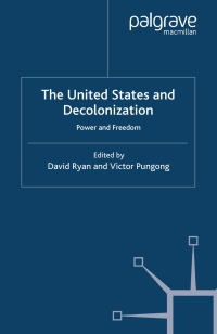 Cover image: The United States and Decolonization 1st edition 9781349406449