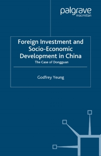 Cover image: Foreign Investment and Socio-Economic Development 9780333778258