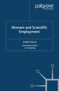 Cover image: Women and Scientific Employment 9780333683187